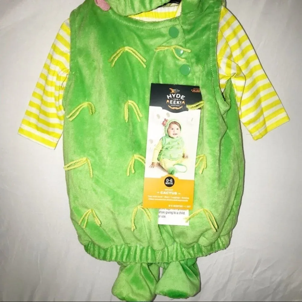 Infant complete costume Hyde and EEK Cactus Halloween New with tags - Picture 8 of 9